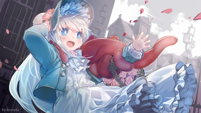 「Connectー少女は触手と愛をつむぐー」10万DL感謝絵 x16 drawing
